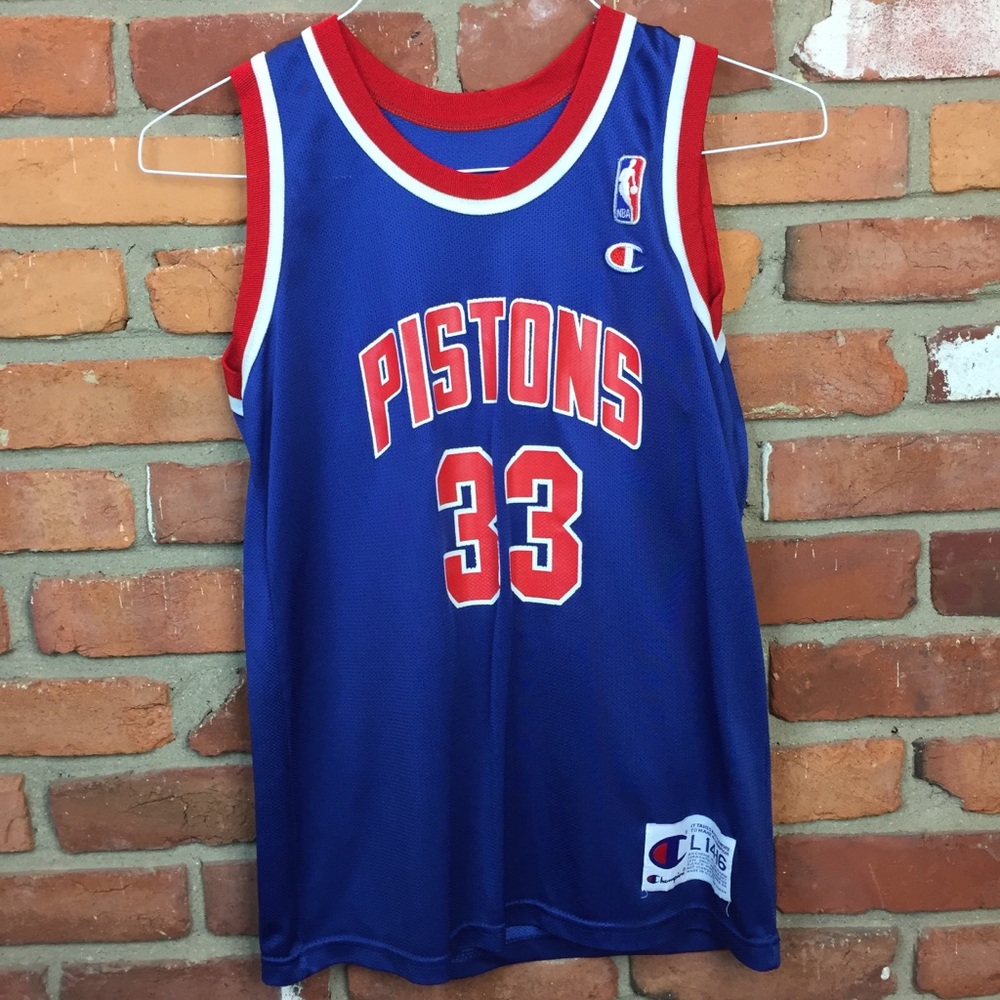Vintage 90s Detroit pistons jersey unisex XS